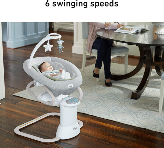 Graco Soothe My Way Swing with Removable Rocker – Rent for Short or Long Term