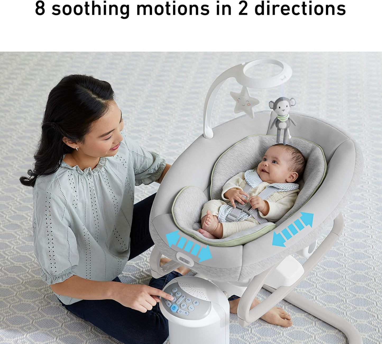 Graco Soothe My Way Swing with Removable Rocker – Rent for Short or Long Term